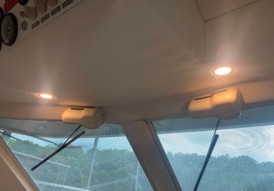 Interior boat lights using Hafele Loox 2047 LED lights