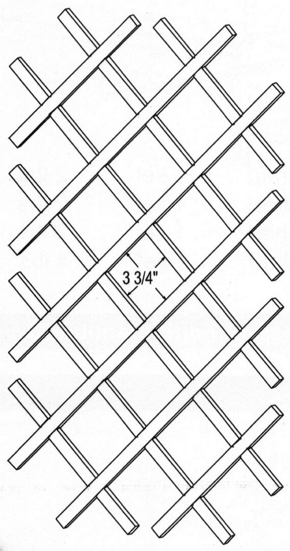 Diamond wine rack discount dimensions