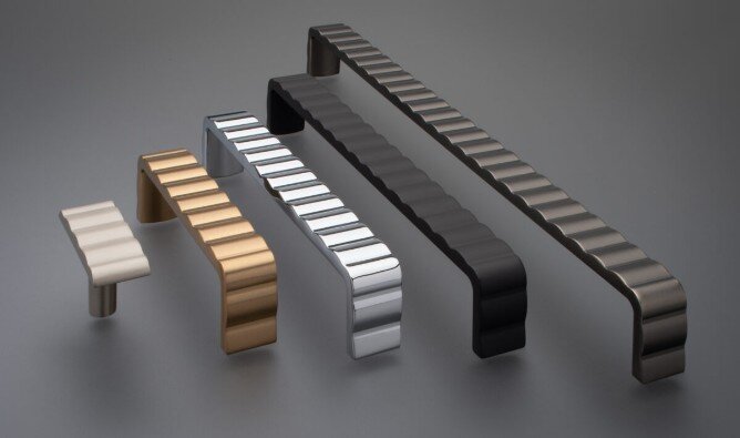 Sietto Natoma collection of modern decorative cabinet pulls